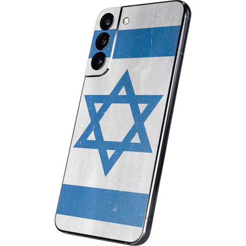 Israel Flag Distressed Galaxy S22 Plus Skin
